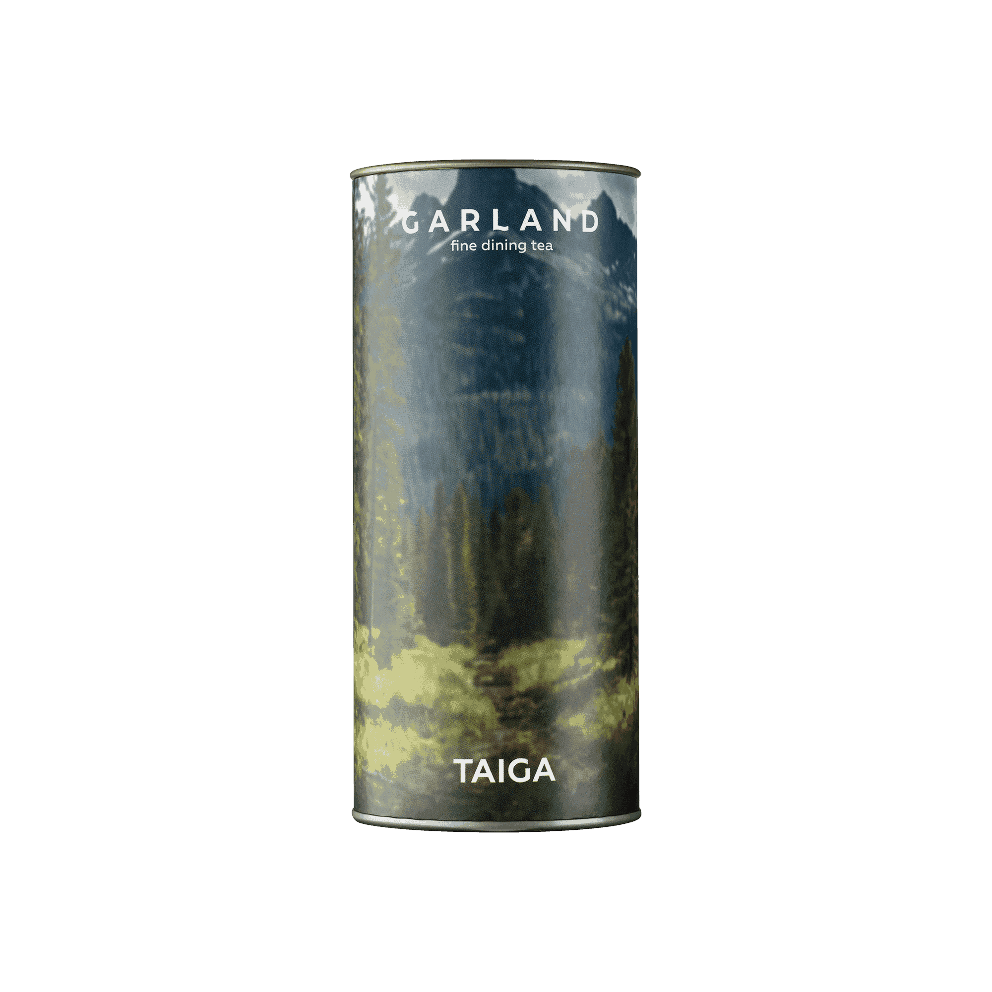 Чай Garland ТУБА черный ароматизированный с добавками листовой Тайга (Taiga) 100 г 352205
